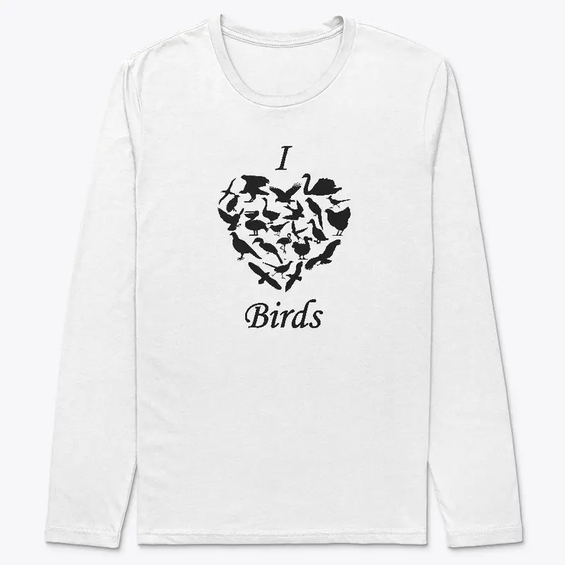 I Heart Birds Bird Heart